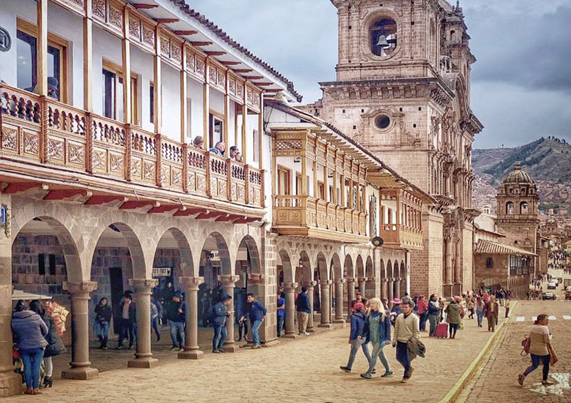 Historic town of Cusco, Peru